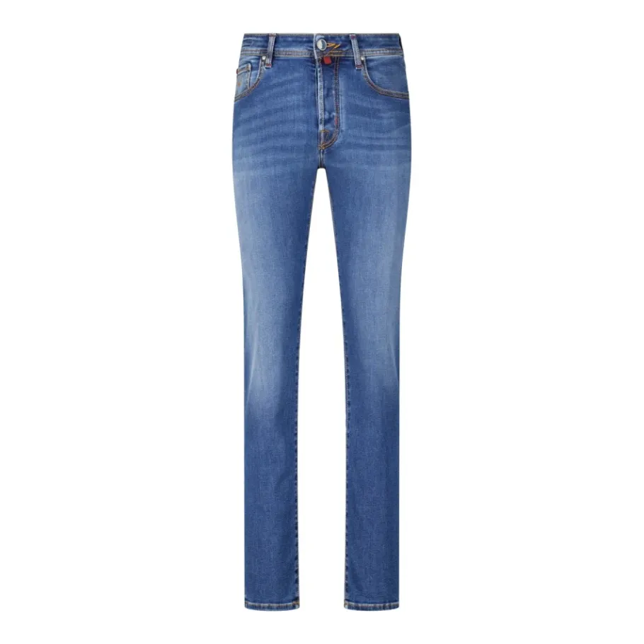 Jacob Cohën Nick Slim 5-Pocket Jeans-Heren Jeans