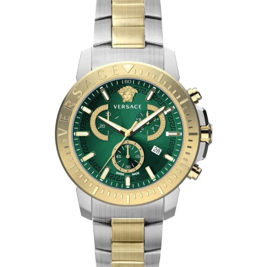 Versace Nieuwe Chrono Chronograaf Urban Sport Horloge-Heren Horloges