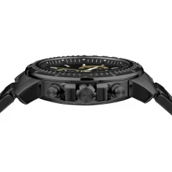 Versace NIEUWE CHRONO Gunmetal Roestvrijstalen Horloge-Heren Horloges