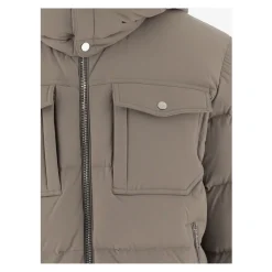 Moorer Nylon Donsjas Hoge Kraag Capuchon-Heren Jassen