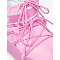 Moon Boot Nylon Logo Print Veterschoenen-Heren Snowboots