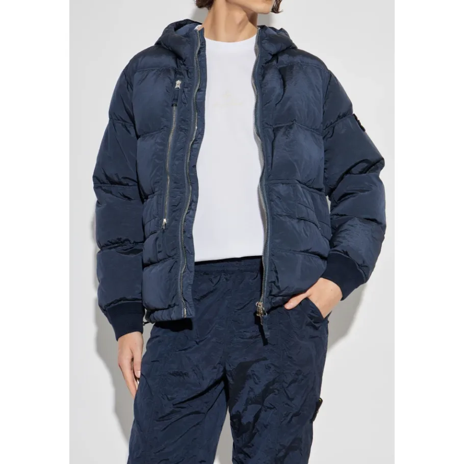 Stone Island Nylon Metal Down Jacket-Heren Jassen