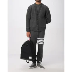 Thom Browne Nylon Rugzak-Heren Rugzakken