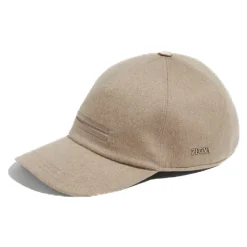 Zegna Oasi Cashmere Baseball Cap-Heren Petten