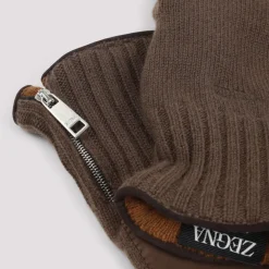 Zegna Oasi Cashmere Handschoenen-Heren Handschoenen