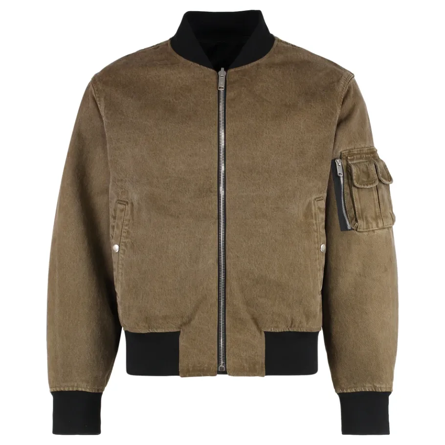 Givenchy Omkeerbaar Denim Bomberjack-Heren Jassen