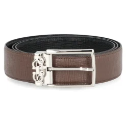 Ferragamo Omkeerbare leren riem-Heren Riemen