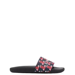 Lanvin Open teenslippers met monogram-Heren Slippers