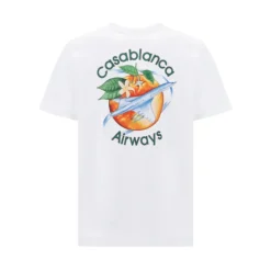 Casablanca Orbit Rond De Oranje T-Shirt-Heren Shirts