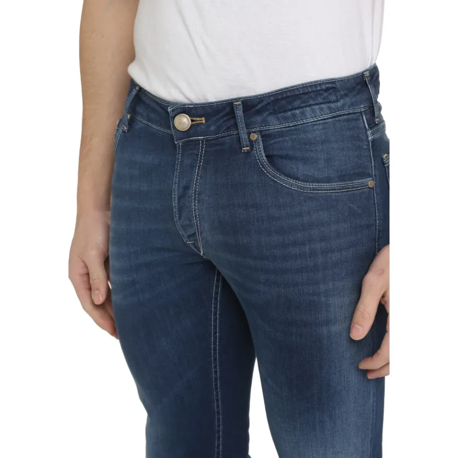 Hand Picked Orvieto Slim Fit Jeans-Heren Jeans