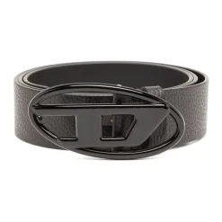 Diesel Ovale D Logo Riem-Heren Riemen