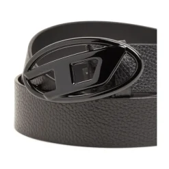 Diesel Ovale D Logo Riem-Heren Riemen