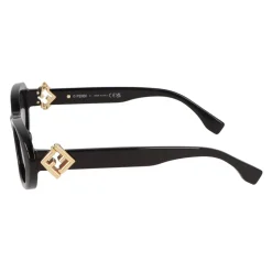 Fendi Ovale Zonnebril-Heren Zonnebrillen