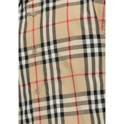 Burberry Overhemd met Nova Check patroon-Heren Overhemden