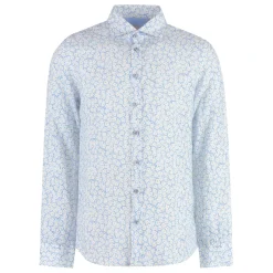 Bastoncino Overhemd van bedrukt katoen-Heren Overhemden