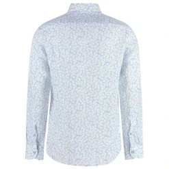 Bastoncino Overhemd van bedrukt katoen-Heren Overhemden