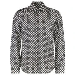 Sonrisa Overhemd van bedrukt katoen-Heren Overhemden