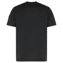 Moncler Overlapped Logo Katoenen T-Shirt-Heren Shirts