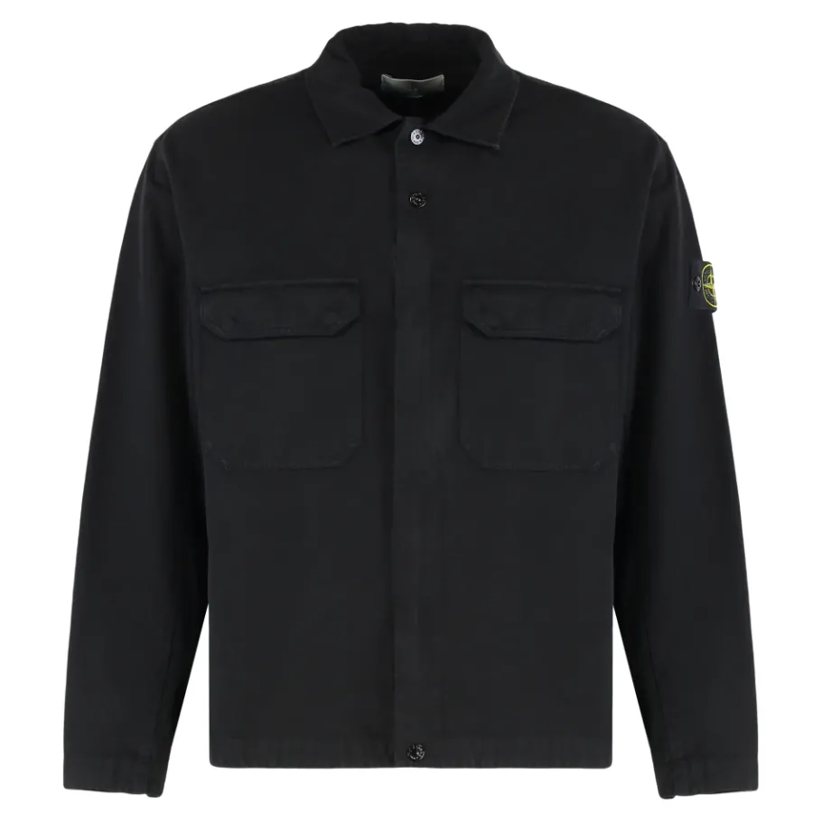 Stone Island Overshirt van katoen-Heren Jassen