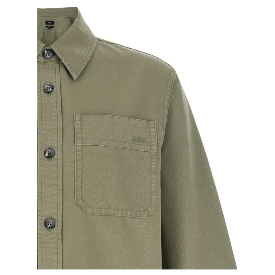 A.P.C. Oxford Katoenen Overhemd-Heren Overhemden