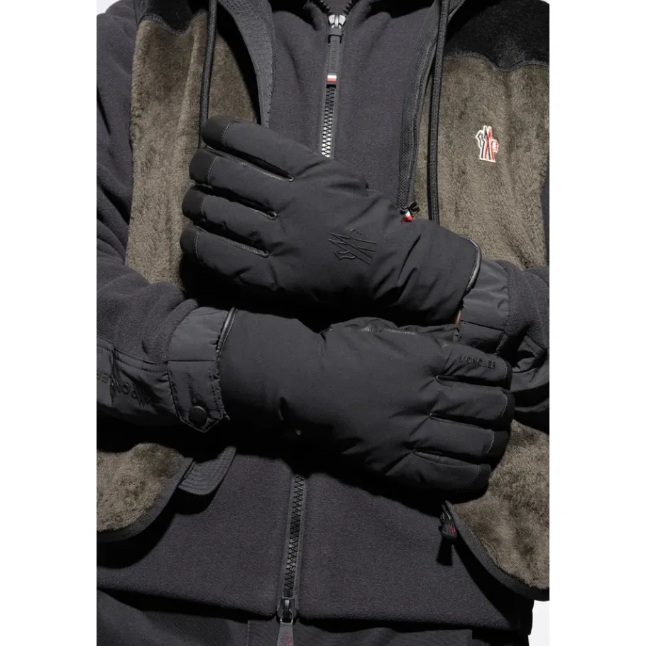 Moncler Padded Soft Shell Handschoenen-Heren Handschoenen