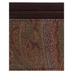 Etro Paisley Kaarthouder-Heren Portefeuilles