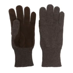 Brunello Cucinelli Panelled Cashmere Gloves-Heren Handschoenen