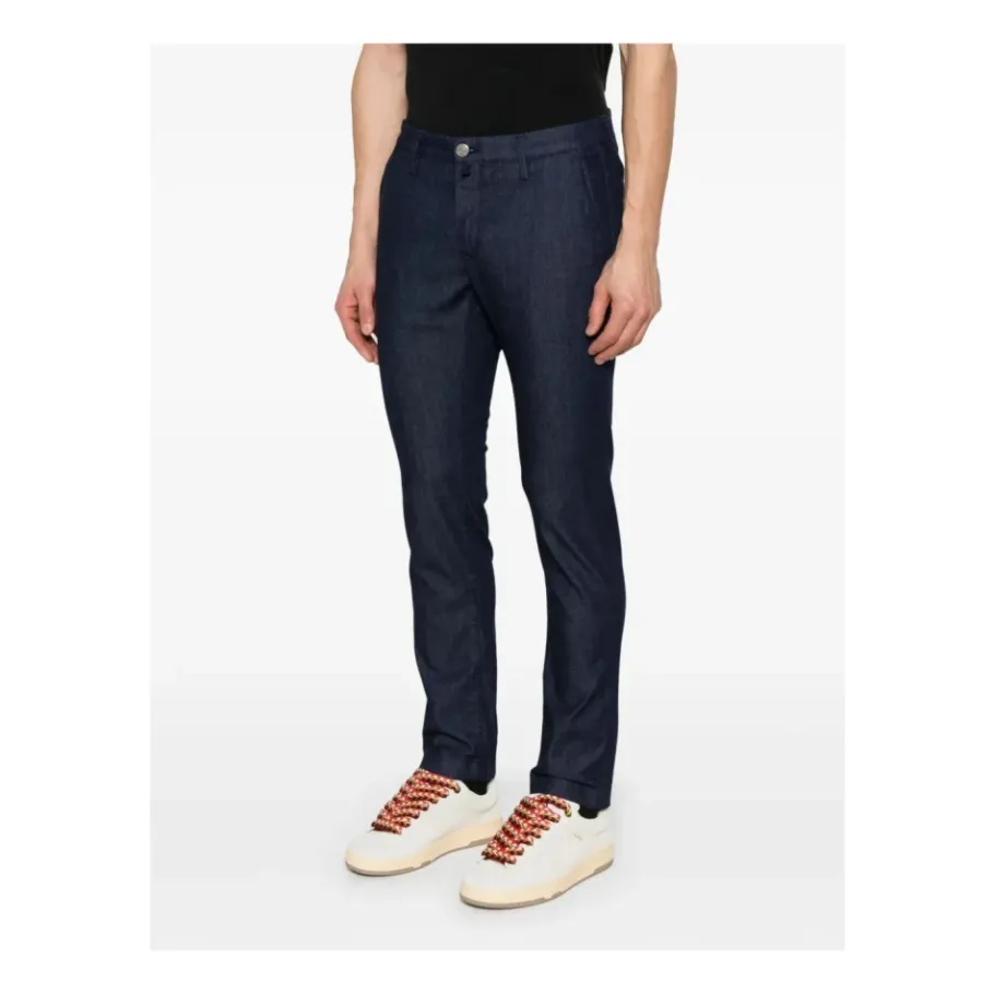 Jacob Cohën Pantalon Chino Denim-Heren Broeken