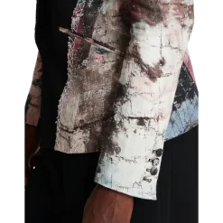 Balmain Pastel Print Cut-Out Jacket-Heren Jassen