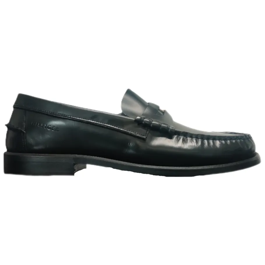 Tommy Hilfiger Patentleren Debossed Loafers-Heren Instappers & Slip Ons