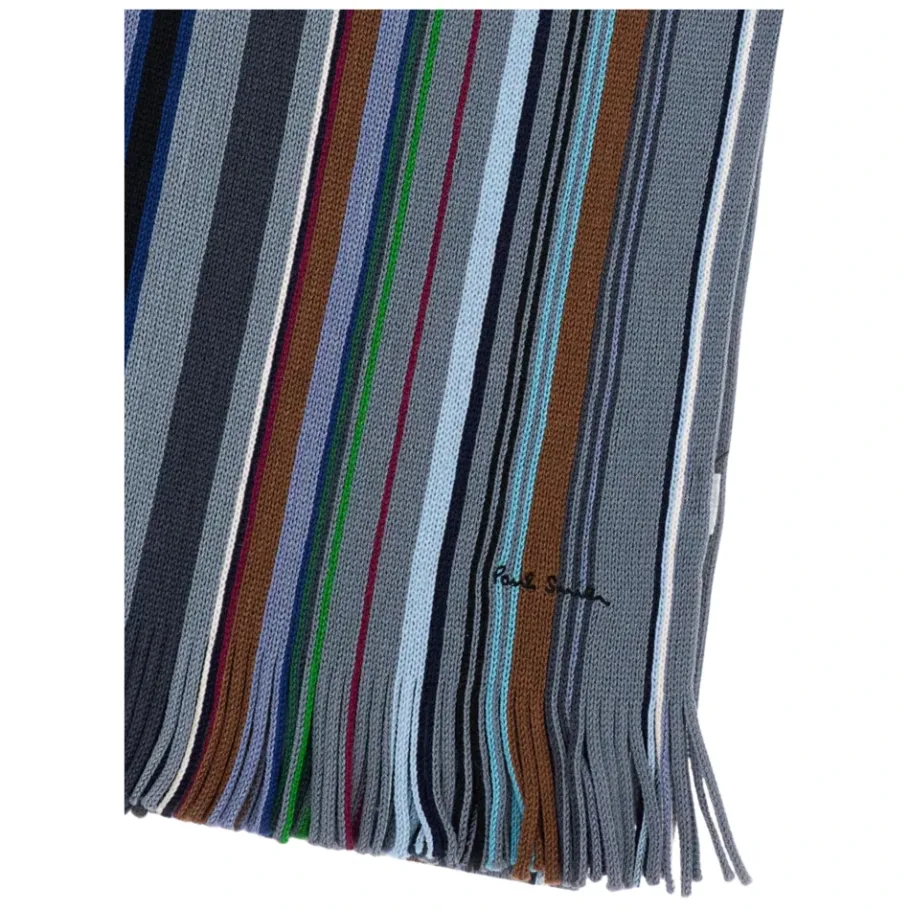 Paul Smith Scarfs Grey-Heren Sjaals