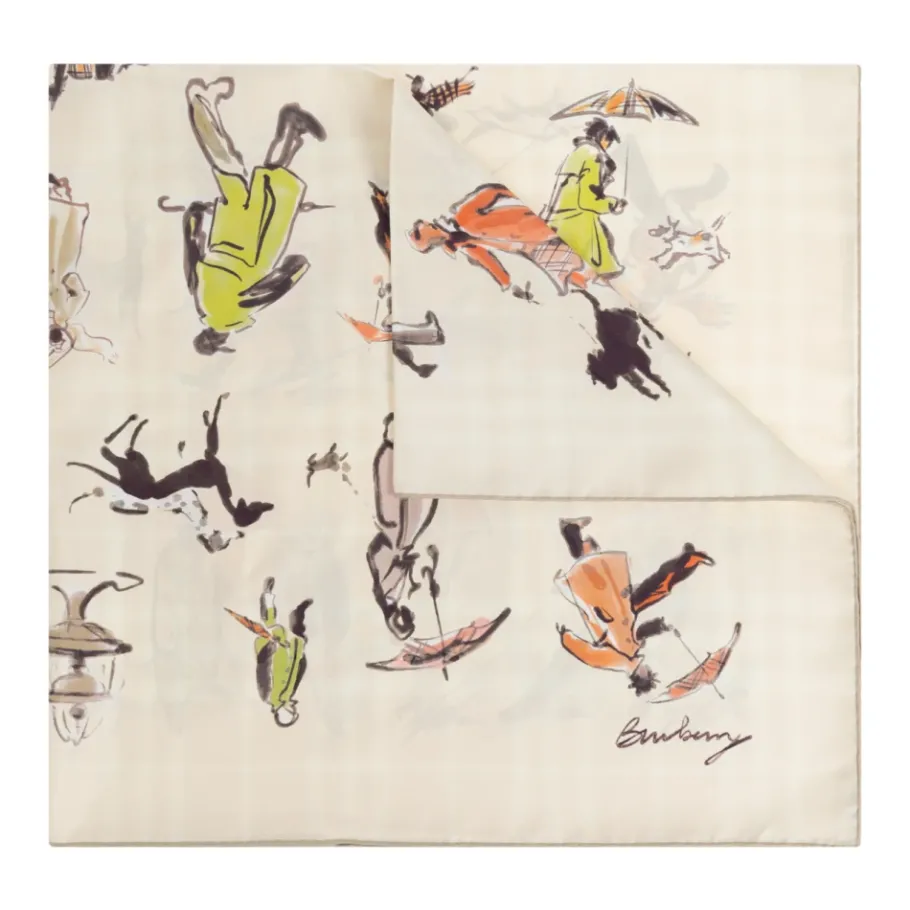 Burberry Paws On Parade Sjaal-Heren Sjaals