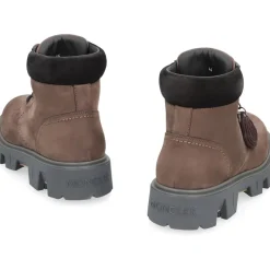 Moncler Peak City Leren Veterlaarzen-Heren Laarzen