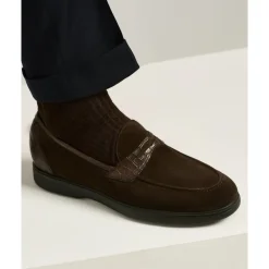 Kiton Penny Loafer-Heren Instappers & Slip Ons