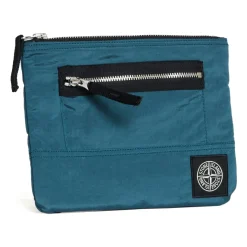 Stone Island Petrol Clutch Tas AW25-Heren Tassen
