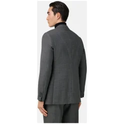 Boggi Milano Pied De Poule Wollen Pak Stijl Firenze-Heren Kostuums