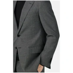 Boggi Milano Pied De Poule Wollen Pak Stijl Firenze-Heren Kostuums