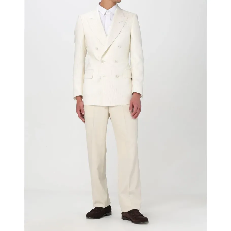 Tom Ford Pinstripe Suit Jacket-Heren Kostuums