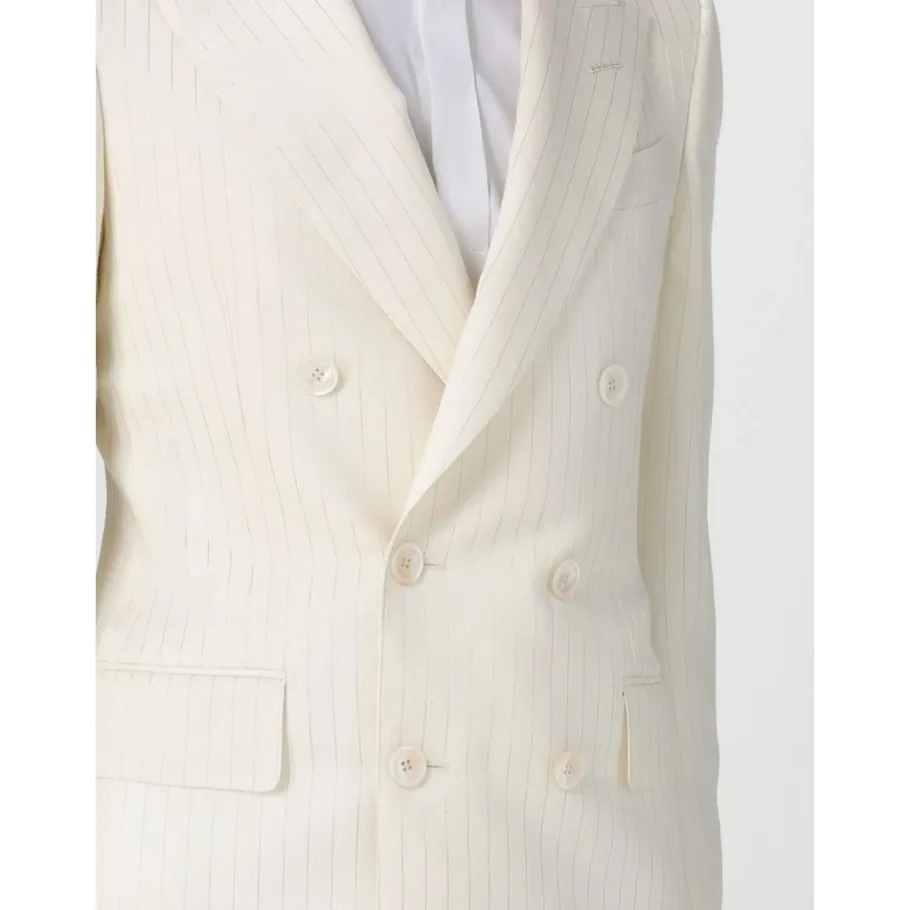 Tom Ford Pinstripe Suit Jacket-Heren Kostuums