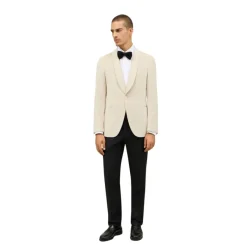 Boglioli Plain Velvet Milano Dinner Jacket-Heren Kostuums