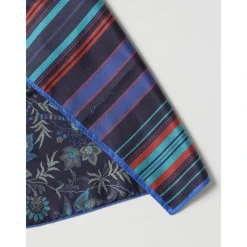 Etro Pochette Jamul Doppia Stampa-Heren Sjaals