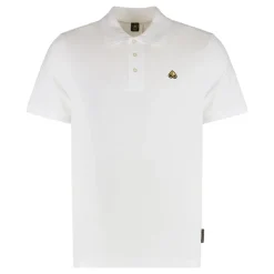 Moose Knuckles Polo shirt van katoen met korte mouwen-Heren Shirts