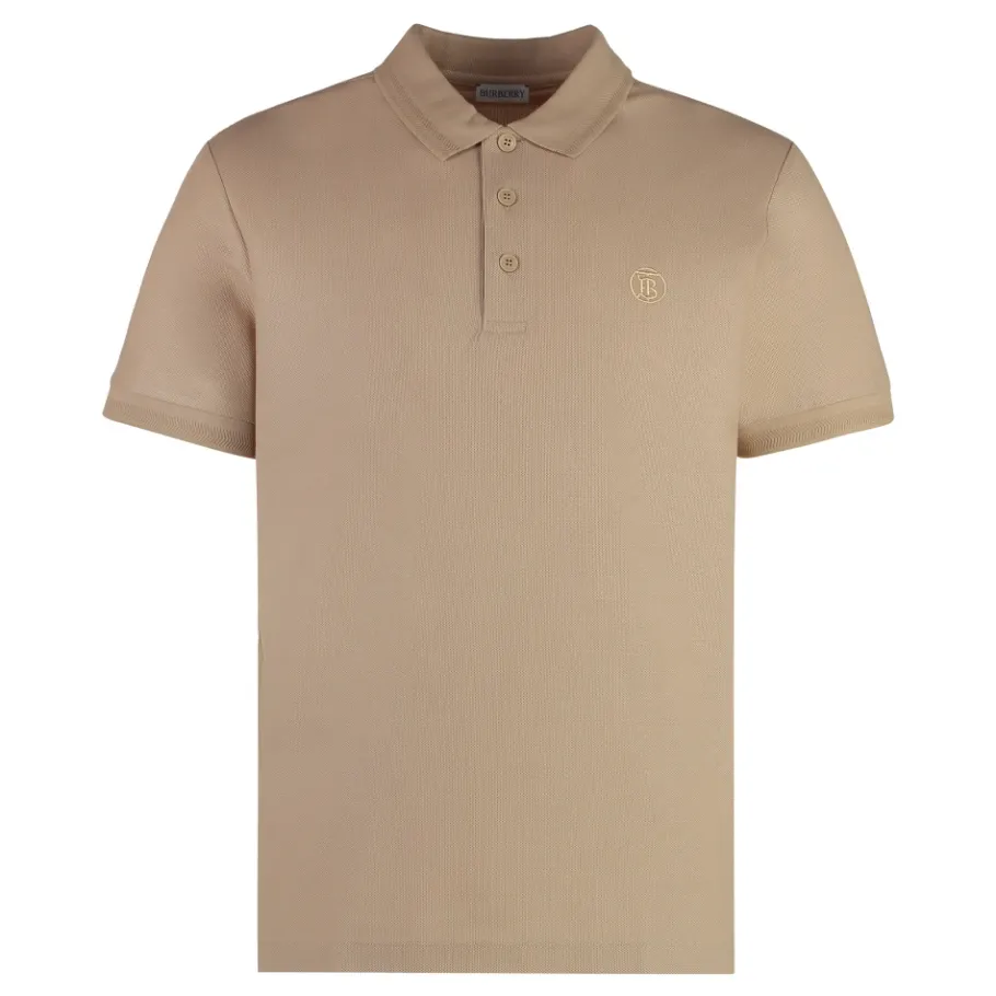 Burberry Polo Shirt van katoen-piqué-Heren Shirts