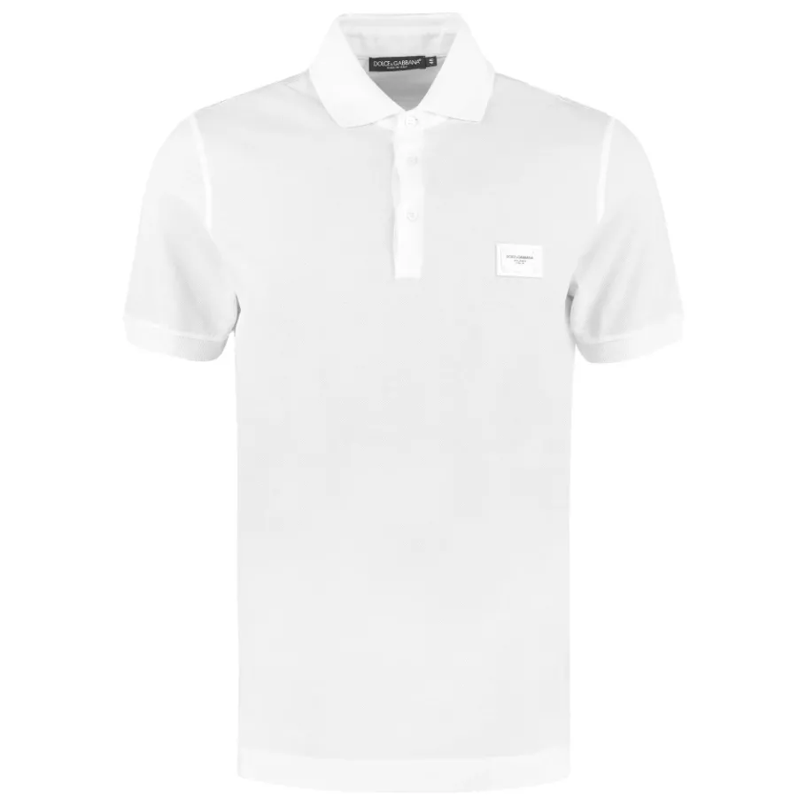 Dolce & Gabbana Polo shirt van katoen-piqué-Heren Shirts