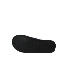 Emporio Armani Polyester Sandalen met Logo Front Rubberen Zool-Heren Pantoffels