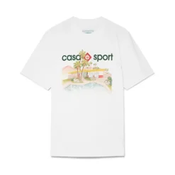 Casablanca Poolside T-shirt-Heren Shirts