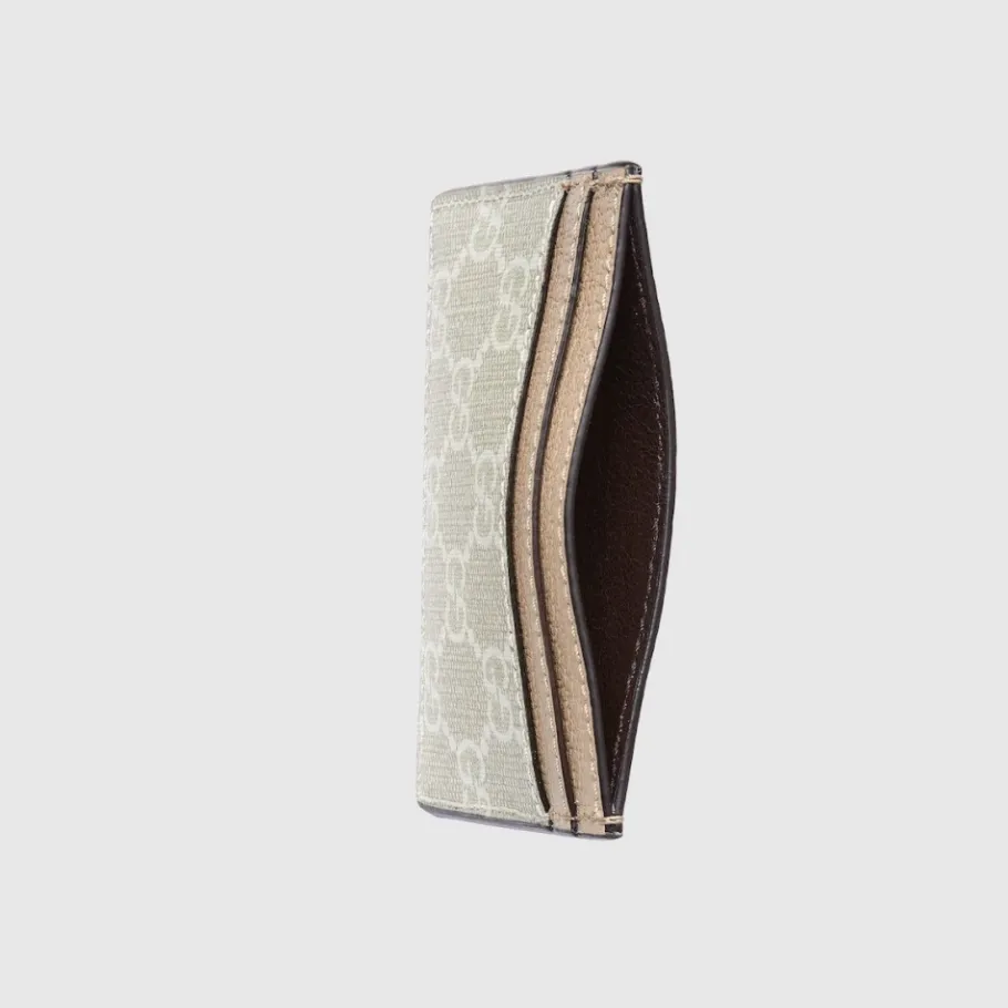 Gucci Portacarte GG Supreme-Heren Portefeuilles