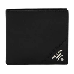 Prada Portafoglio in Saffiano-Heren Portefeuilles