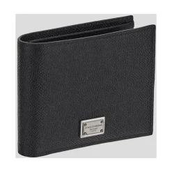 Dolce & Gabbana Portemonnee met klep en muntvak-Heren Portefeuilles