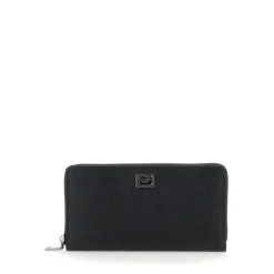 Dolce & Gabbana Portemonnee met logoplaat-Heren Portefeuilles